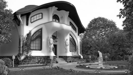 Загородный дом в стиле гауди