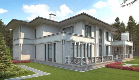 Коттедж ар деко