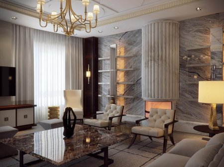 Ар деко стиль в интерьере