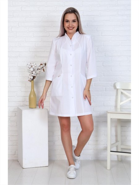 Халат белый медицинский