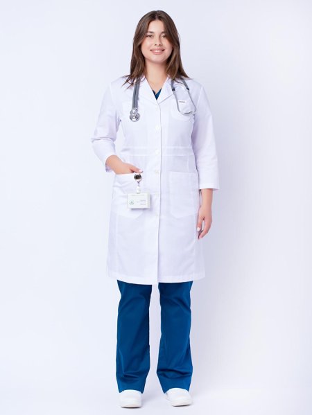 Медицинский халат доктор стиль соната