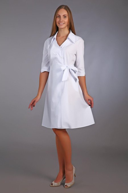 Халат медицинский белый