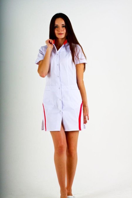 Женский халат медицинский