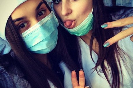 Красивые девушки медработники