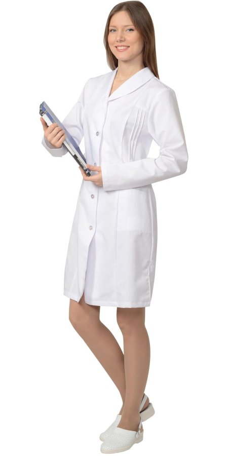 Медицинский халат белый