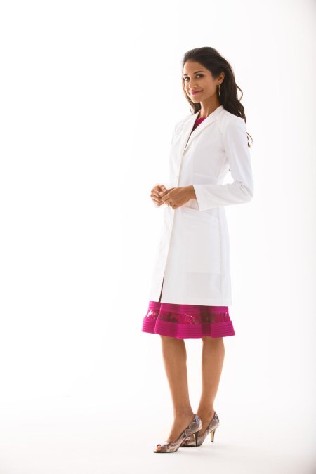 Женский медицинский халат