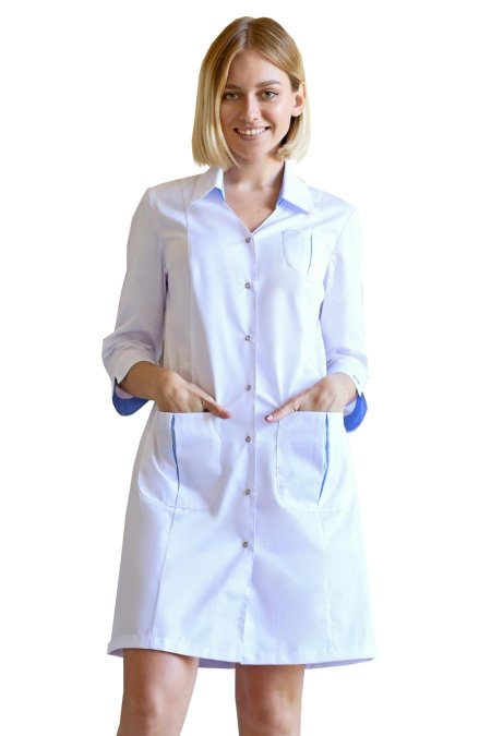 Халат медицинский женский \ доктор стиль\ соната