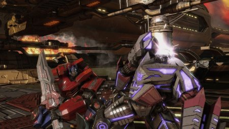 Трансформеры битва за кибертрон оптимус прайм