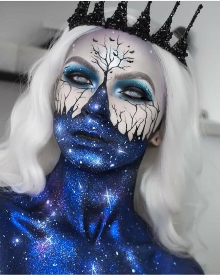 Макияж монстра
