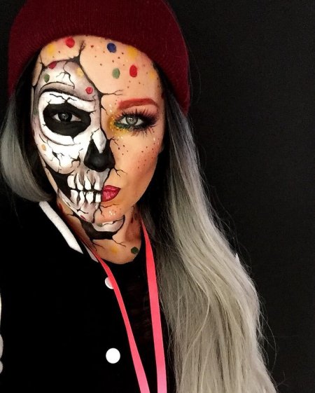 Макияж кристи крайм хэллоуин