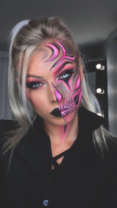 Макияжа на хэллоуин