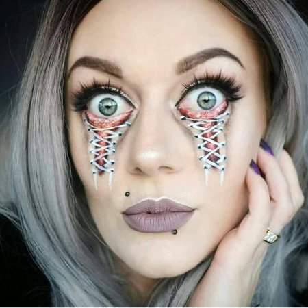 Идеи для хэллоуина макияж