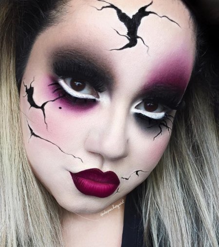 Макияж на хэллоуин для детей