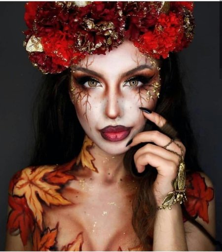 Макияж осени