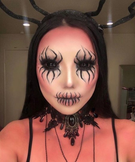 Макияж кристи крайм хэллоуин