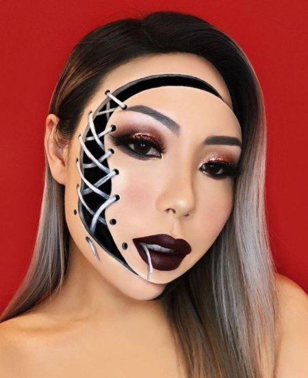 Хэллоуин макияж