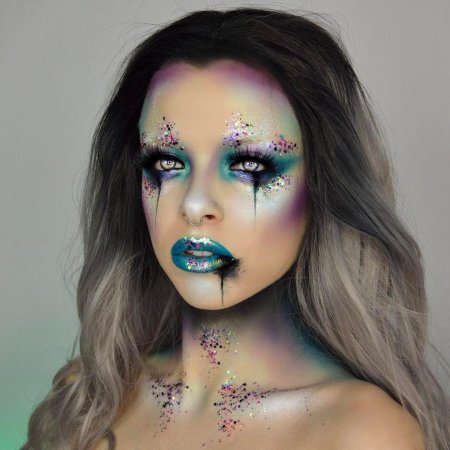 Макияж пришельца