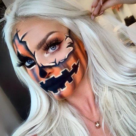Мейк на хэллоуин