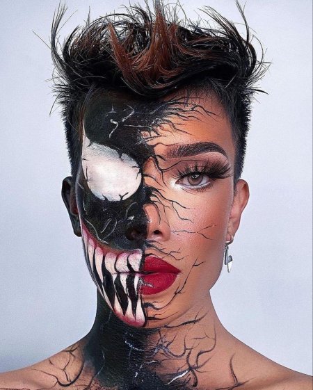 Макияж хэллоуин