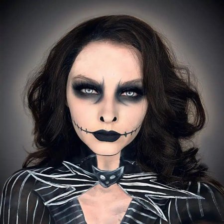 На хэллоуин макияж