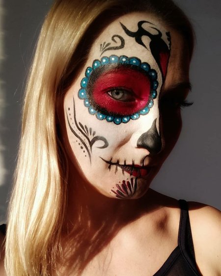 Аквагрим хэллоуин