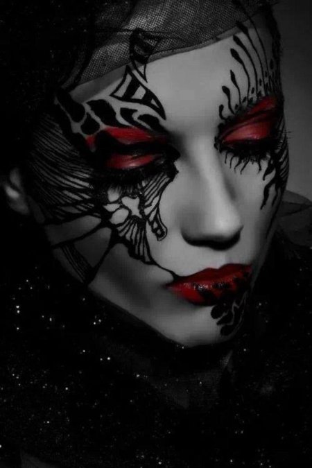 Идеи для хэллоуина макияж
