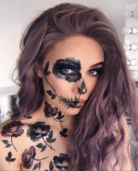 Макияж для хэллоуина