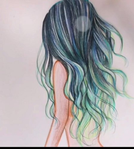 Волосы иллюстрация