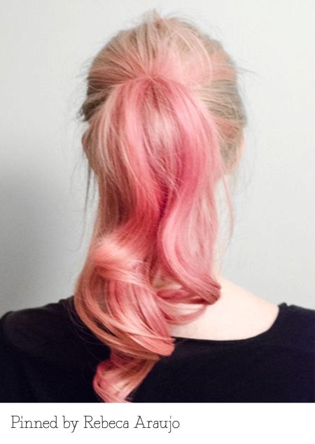 Волосы цветные