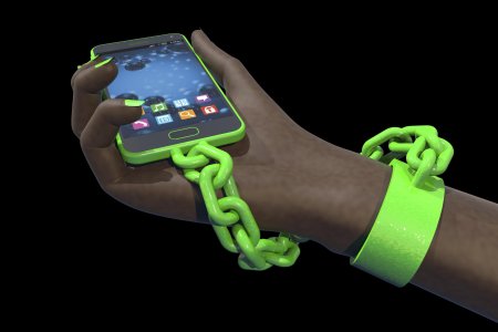 Зависимость от телефона