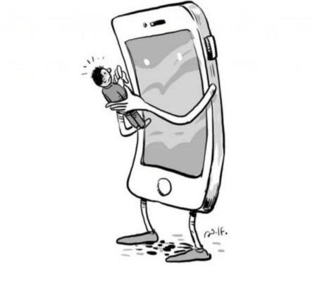 Смартфон рисунок