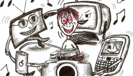 Интернет зависимость иллюстрации