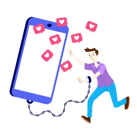 Зависимость от соцсетей