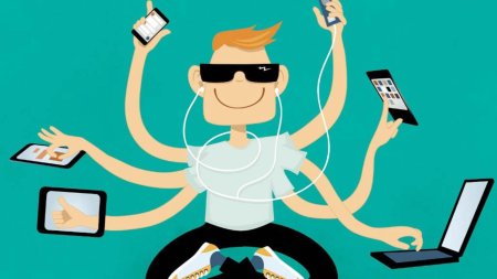 Гаджеты рисунок