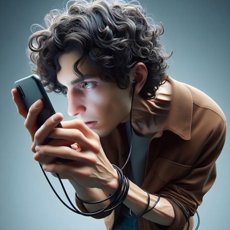 Парень кудрявый