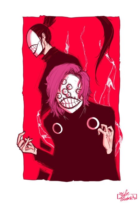 Норо токийский гуль без маски