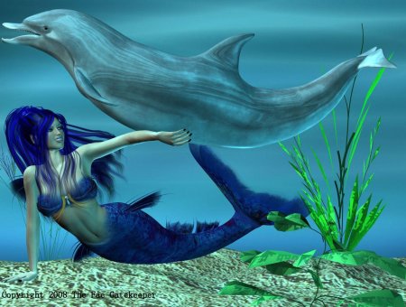 Русалка фэнтези