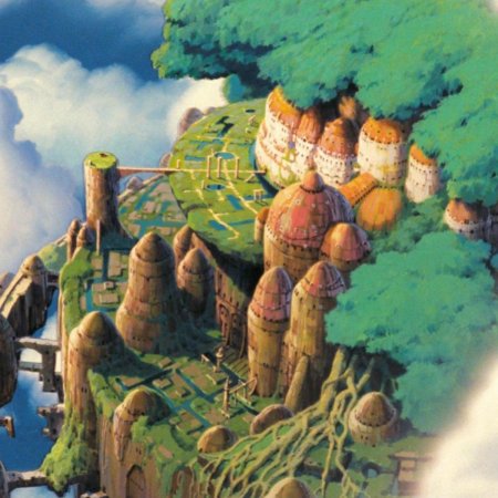 Хаяо миядзаки летающий замок