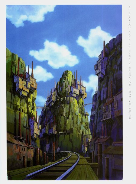 Миядзаки замок лапута