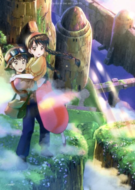 Аниме летающий замок