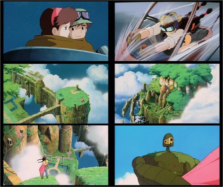 Лапута небесный замок