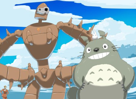 Небесный замок лапута робот