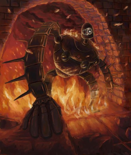 Небесный замок лапута робот