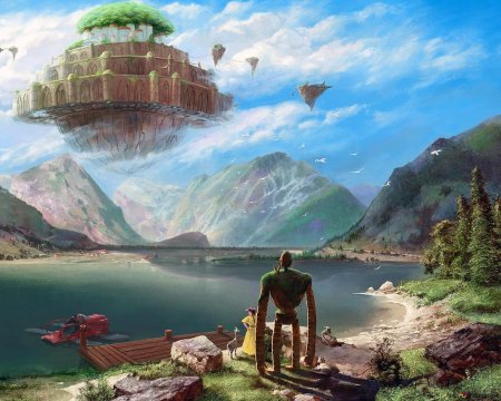 Лапута небесный замок