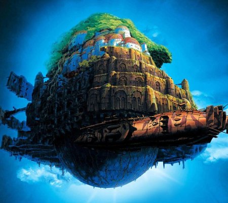 Небесный остров хаяо миядзаки