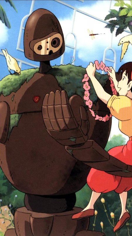 Небесный замок лапута робот