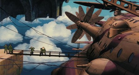 Миядзаки мультфильмы небесный замок лапута