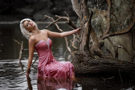 Мокрое платье