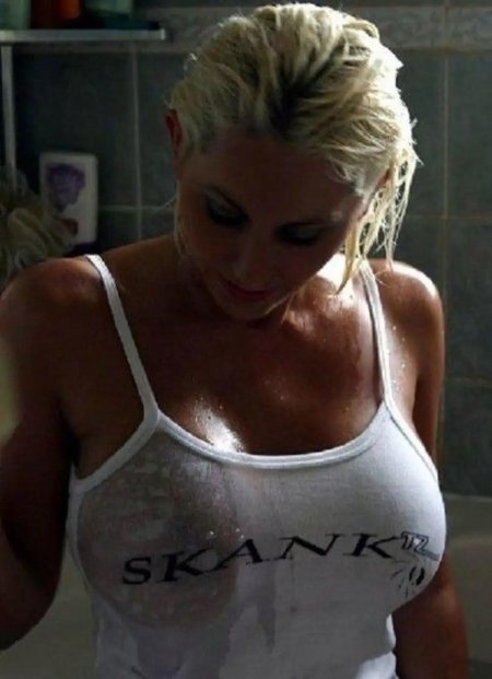 Девушки в маечках