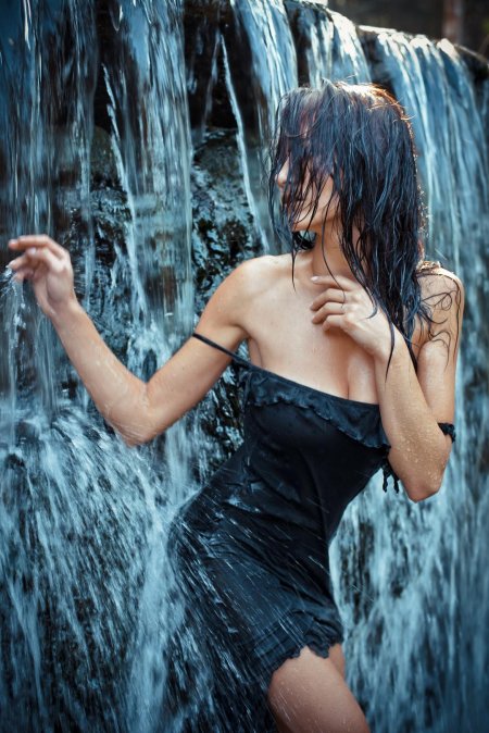 Мокрое платье